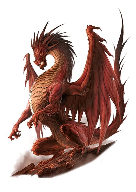 Ancient Red Dragon, Immortal Guardian, Fearsome Roar, Treasure Hoard ...