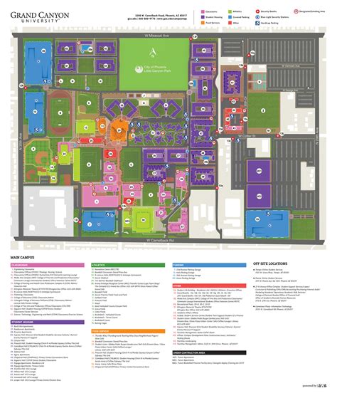 GCU Interactive Campus Map :: Behance