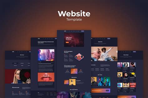 20+ Best Adobe XD Website Templates (Free & Pro)