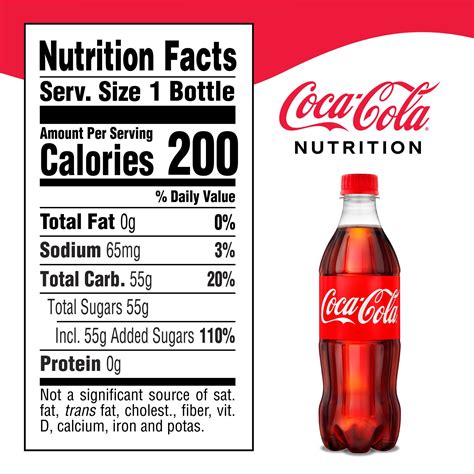 Coca Cola Nutrition Information