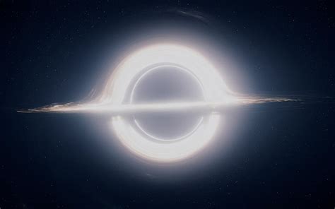 HD wallpaper: Interstellar Gargantua, round white light digital ...