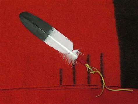 SALE-Native American Painted feather ties Golden Eagle Feathers are ...