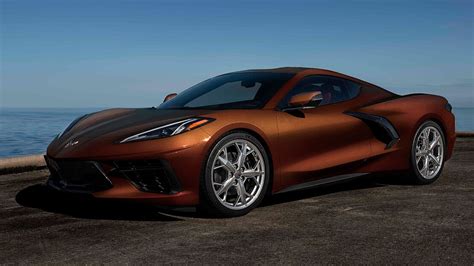 Paint Spill! See the Chevy C8 Corvette's New-for-2022 Gray, Orange, and ...