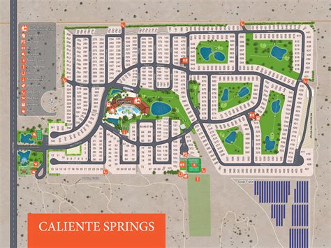 Resort Map — Caliente Springs RV Resort | Greater Palm Springs, CA