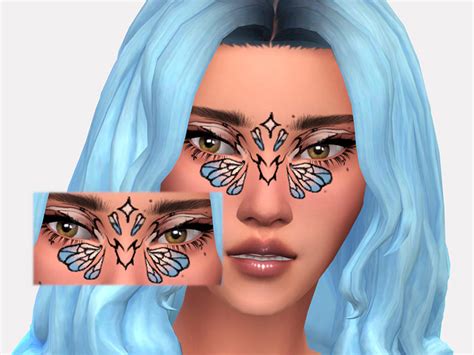 Sims 4 Face Paint Cc All Free To Download Fandomspot | Parkerspot