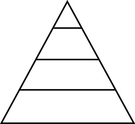 Food Chain Pyramid Blank