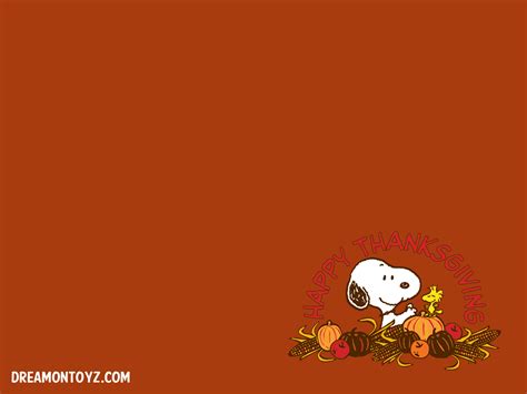 Free Snoopy Thanksgiving Wallpaper - WallpaperSafari