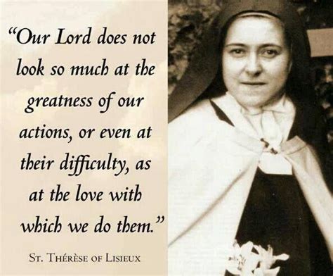 an old photo with a quote from st theresa of lisdy on it,