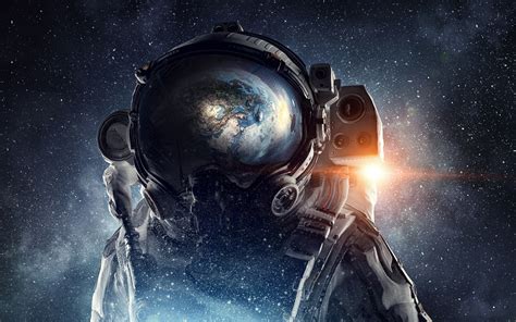 Astronaut Galaxy Space Stars Digital Art 4k Wallpaper,HD Artist ...