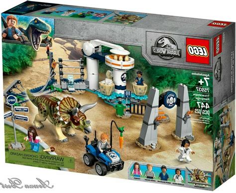 Lego Jurassic World 75937 Triceratops Rampage Dinosaur Kids