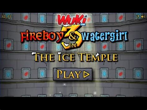 Fireboy and Watergirl in The Ice Temple Walkthrough - YouTube