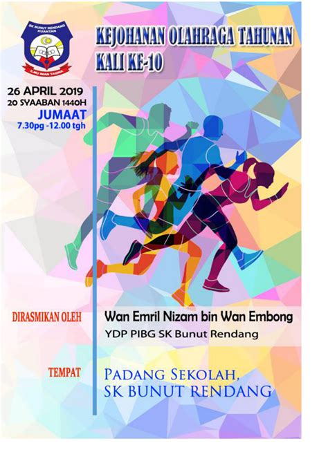 BUKU PROGRAM KEJOHANAN SUKAN OLAHRAGA TAHUNAN BRENDS 2019 by azman ...