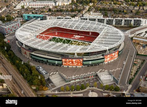 The Emirates Football Stadium London home to the Arsenal Football Club ...