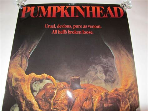 PUMPKINHEAD movie poster - original 1988 poster HORROR (rolled ...