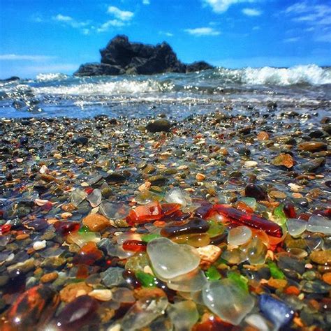 California | Sea glass beach, Sea glass art, Sea glass