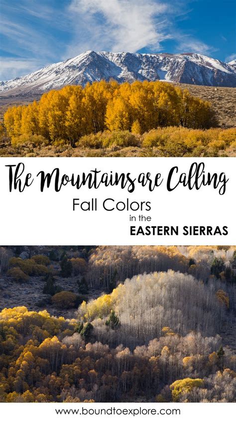 Fall Colors in the Eastern Sierras [June Lake, Mammoth, Convict Lake ...