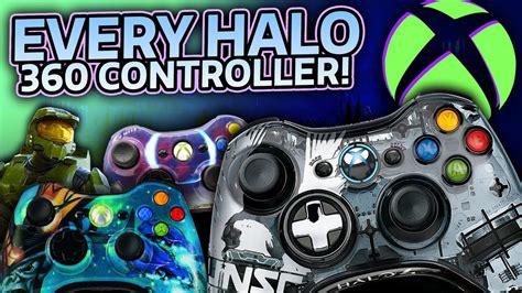 Every Halo Xbox 360 Controller in my collection - YouTube