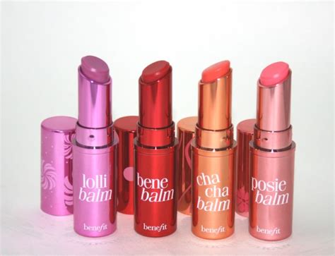 Benefit Hydrating Lip Balms: Benebalm, Posiebalm, Chachabalm and ...