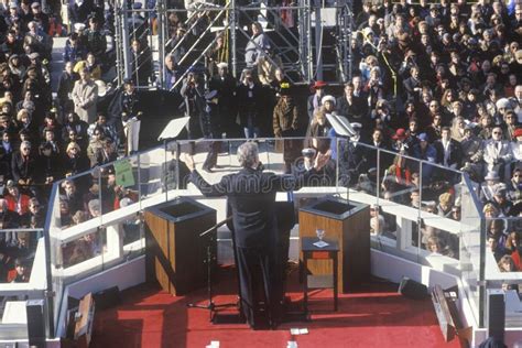 Bill Clinton, 42nd President, Gives Inaugural Address on Inauguration ...