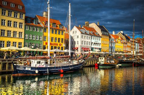 Free photo: Nyhavn, Copenhagen - Copenhagen, Denmark, Nyhavn - Free ...