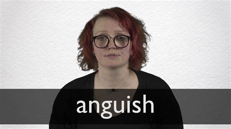 How to pronounce ANGUISH in British English - YouTube