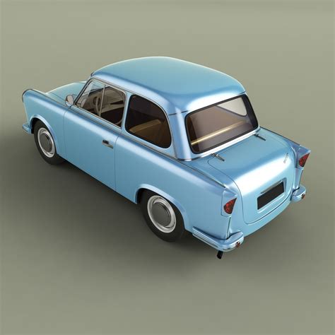 3D 1958 Trabant P50 Model - TurboSquid 1523441