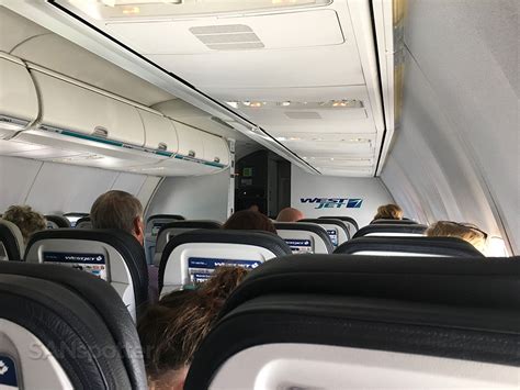 WestJet 737-700 main cabin (economy class) SAN-YYC – SANspotter