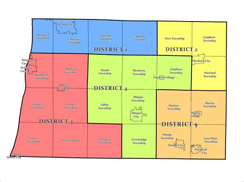 District Map | Allegan County, MI