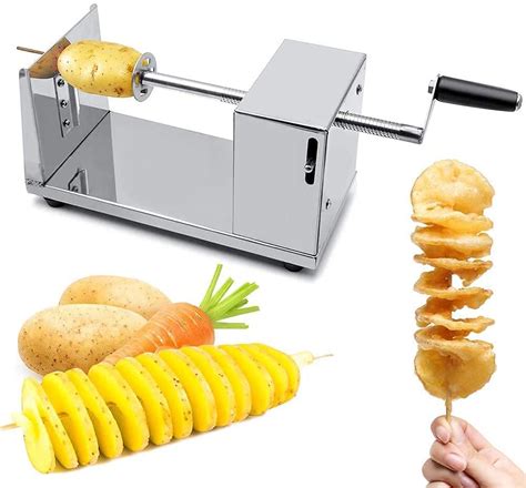 Buy Fonicy Electric Potato Spiral Cutter Potato Slicer Potato Tornado ...