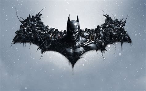 Batman logo, Batman, artwork, Batman: Arkham Origins, video games HD ...