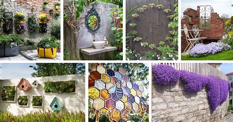 Creative Garden Wall Ideas