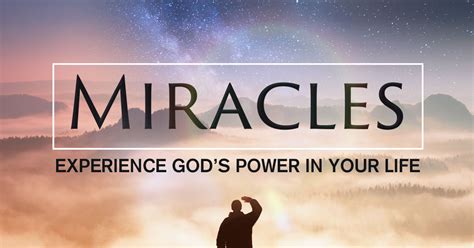 Miracles: Experience God’s Power in Your Life | CBN.com