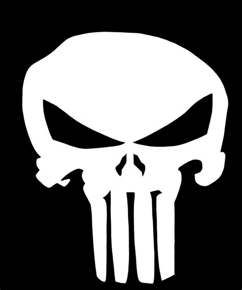 The Punisher Skull Logo by Krovash on DeviantArt