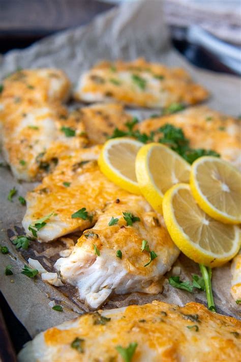 15-Minute Baked Parmesan Crusted Tilapia (Gluten-Free) - With Mayo