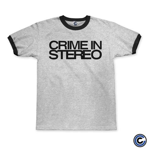 Crime In Stereo "Stacked Logo" Ringer