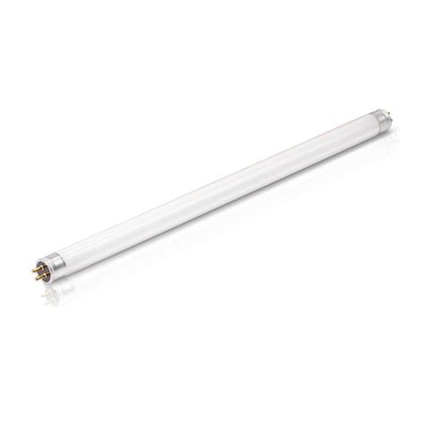 Philips 8-Watt 1 ft. Linear T5 Fluorescent Tube Light Bulb, Soft White ...