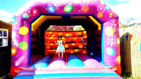 Huge Birthday Bouncy Castle 12ft by 15ft | Kids Fun Party Time | Play ...