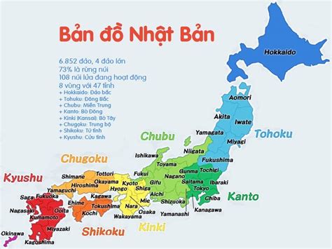 Bản đồ du lịch Nhật Bản MỚI và CHI TIẾT nhất - Travelgear Blog