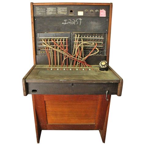 Vintage Western Electric Telephone Switchboard at 1stdibs