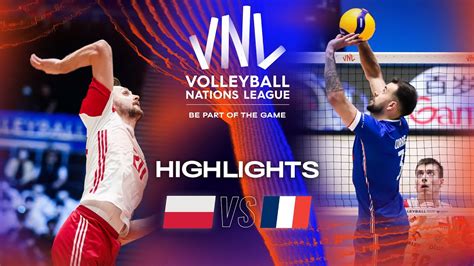 🇵🇱 POL vs. 🇫🇷 FRA - Highlights Week 1 | Men's VNL 2023 - Win Big Sports