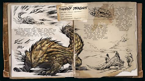 Dino Dossier: Thorny Dragon (Scorched Earth) - ARK: Survival Evolved