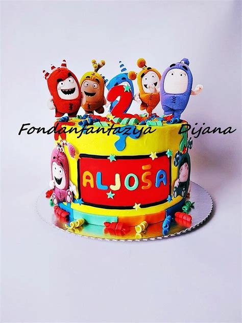 Oddbods themed cake - Cake by Fondantfantasy - CakesDecor