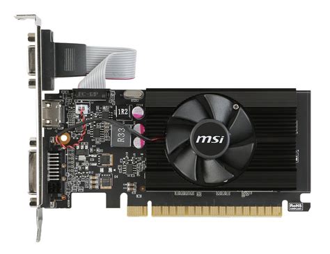 Tarjeta gráficas MSI NVIDIA GT 710 2GB GDRR3 64-bit- Lapson México