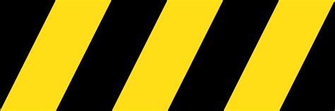 Yellow and black caution tape, barricade tape seamless striped pattern ...