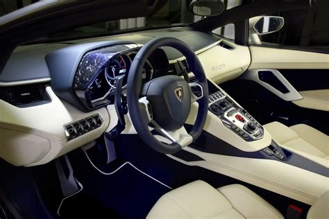 Lamborghini Aventador Roadster Interior - Ad Personam personalization ...