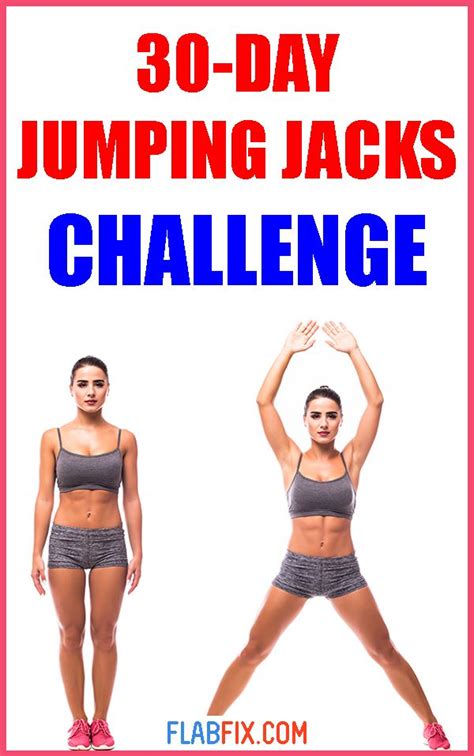 30-Day Jumping Jacks Challenge That Will Transform Your Body - Flab Fix ...