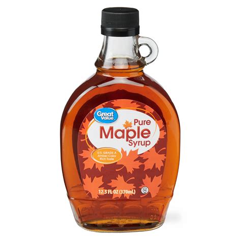 Great Value Pure Maple Syrup, 12.5 fl oz - Walmart.com | Pure maple ...