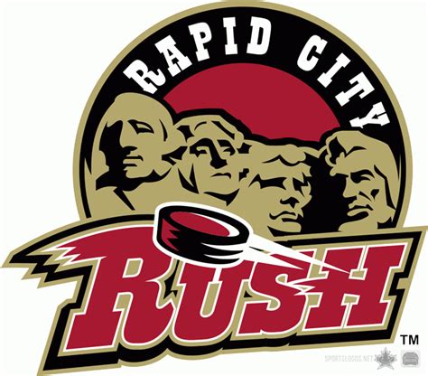 Rapid City Rush Logo - Alternate Logo - ECHL (ECHL) - Chris Creamer's ...