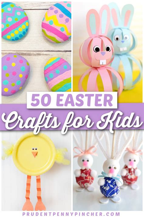 50 Easy Easter Crafts for Kids - Prudent Penny Pincher