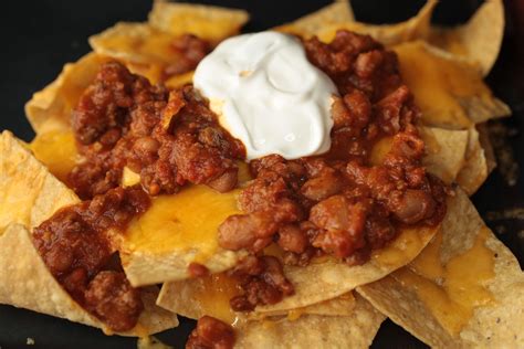 Chili-Cheese Nachos Recipe | Recipe | Chili cheese nachos, Chili nachos ...